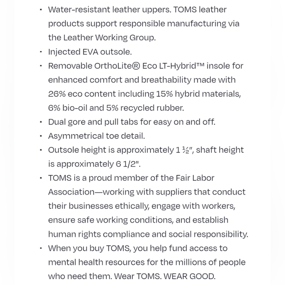 Toms Women's 8.5 Rowan Boot Light Sand Leather - Picture 7 of 7